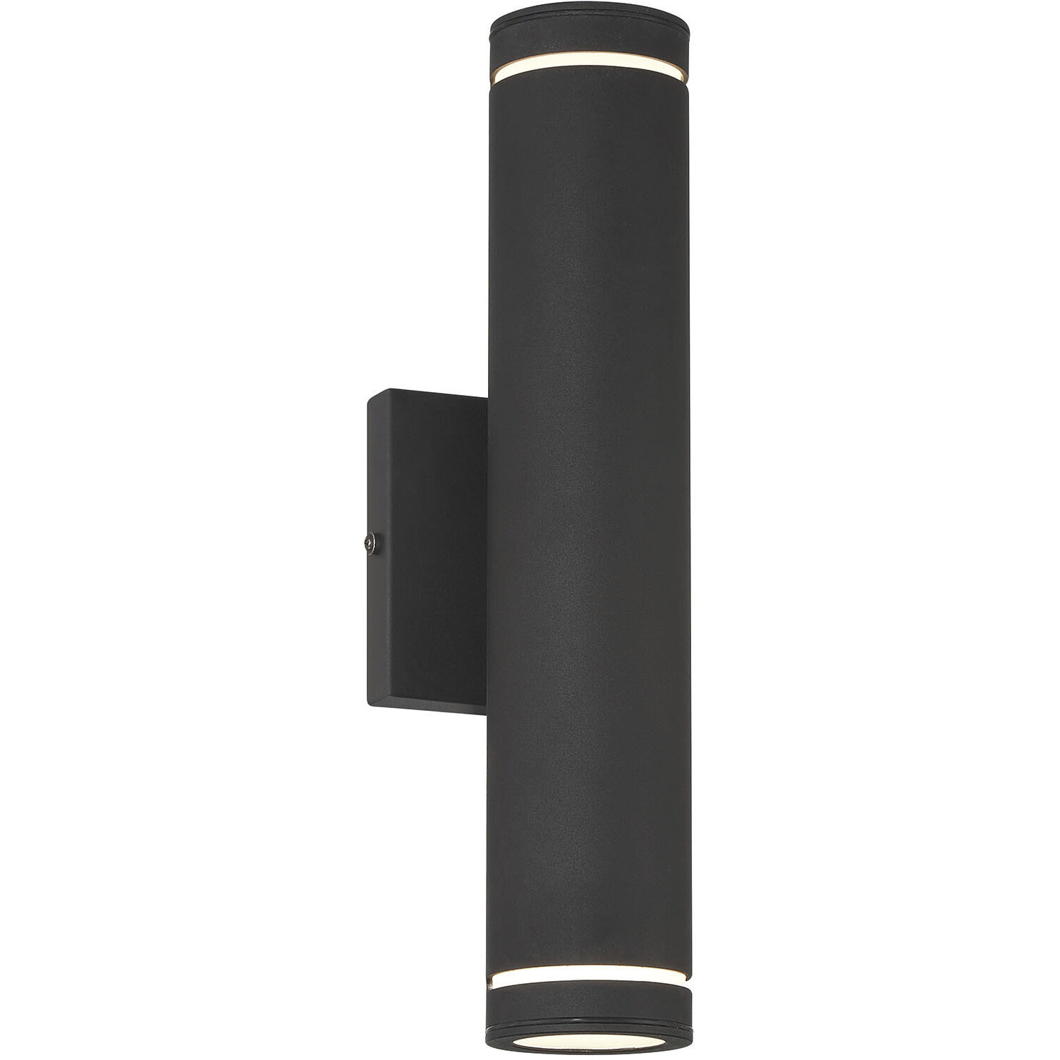 Supotto LED 14 inch Sand Coal Outdoor Wall Mount